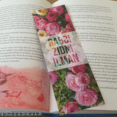 Grote boekenlegger rose I-Creations